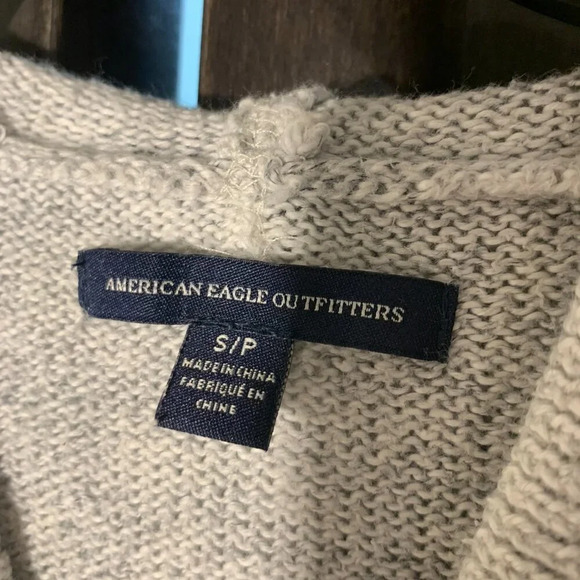 American Eagle Knitted Hoodie - Picture 3 of 7